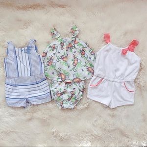 Janie and Jack baby girl LOT / BUNDLE size 6-12M